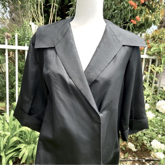 Vintage Japanese Isamiya Kawase Tokyo Dress Coat - Picture 2 of 8